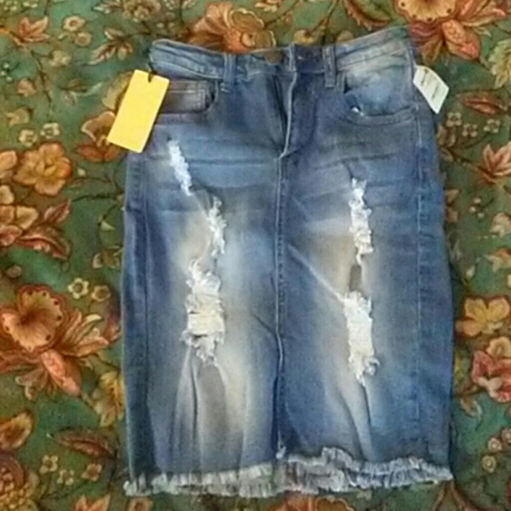 Jean Skirt